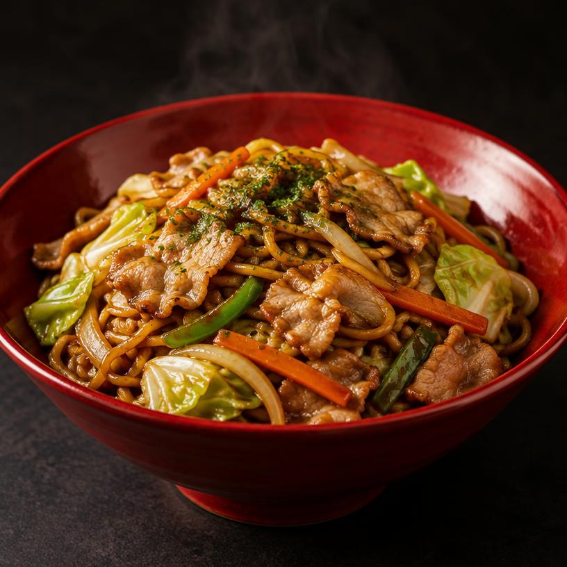 Yakisoba de Porco